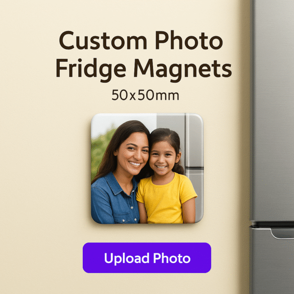 Custom Photo Fridge Magnets 50x50MM